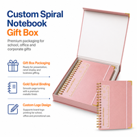 Carnet à spirale scolaire en stock, double spirale métallique, élastique, format A4, pour salle de classe, fabricant