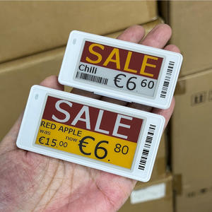Etiquetas Electrónicas, Preisschilder, NFC, Etiqueta de Precio Digital, ESL, SPI, EPD, Pantalla E-Ink, Etiqueta Electrónica, Etiquetas Electrónicas para Estantes - Product Image 1