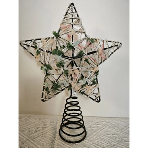 Trusted Supplier of <b>Christmas</b> Decoration Ornament Star <b>Tree</b> Topper New Design Decoration <b>Christmas</b> Glitter <b>Tree</b> Topper - Product Image 1