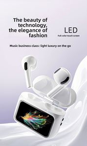 Auricolari True Wireless A11 Pro con Schermo a Colori JL, Controllo Touch, Visualizzazione <span class=keywords><strong>Testi</strong></span>, Stereo HiFi, BT 5.4, ENC, Impermeabili, 10-15 Ore di Autonomia - Product Image 6