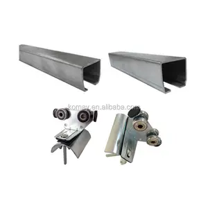 KOMAY acciaio zincato C-Rail sistema festone C-Track Flat Cable Trolley - Product Image 1