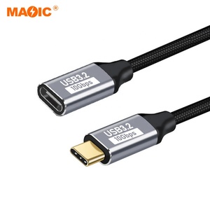 <span class=keywords><strong>USB</strong></span> 3.2 Gen <span class=keywords><strong>2.1</strong></span> 5A 100W 4K 60Hz 10Gbps Tốc Độ Cao Dữ Liệu Cáp Loại C Để Loại C Cáp Bện <span class=keywords><strong>USB</strong></span> C Nhanh Chóng Sạc Cáp - Product Image 4