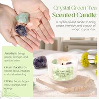 KAMI Self Care Get Well Soon Fashion Bougies parfumées pour femmes 8 pièces Cadeaux d'anniversaire chrétiens 100% Soja naturel Fait à la main Soie