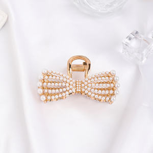 Accessori per capelli con fiore di perla di ZOYU per capelli moda 7cm dolce stile carino in metallo per capelli per Wome e ragazze - Product Image 1