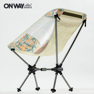 Onwaysports tutto in alluminio Natual Flower Design escursionismo sedia <span class=keywords><strong>luna</strong></span> campeggio - Product Image 3