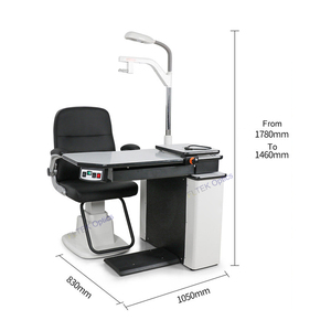 Unidad de Optometría Shanghai Fltek CP-590A con Elevador de Silla de 160 mm y Brazo de Foróptero Giratorio de 320 mm, Unidad de Refracción Oftálmica Modelo CP-590A - Product Image 3