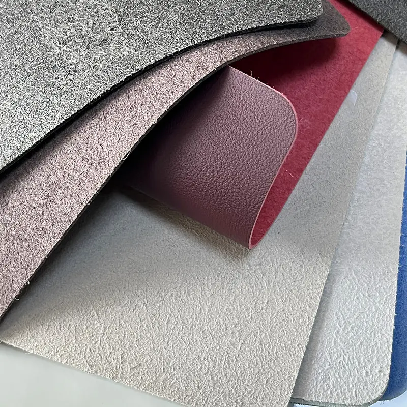 Eco Vegan Leather PU Artificial Synthetic Microfiber Leather for Car Seat Furniture Sofa Chair