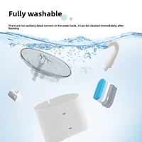 Distributeur d'eau pour animaux de compagnie automatique grande capacité chat fontaine d'eau BPA 4 fois Filtration chien mangeoire Portable rechargeable