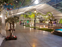 Tienda DE BODA Arcum con estructura de aluminio de 25m para 1000 invitados, marquesina, fiesta, evento