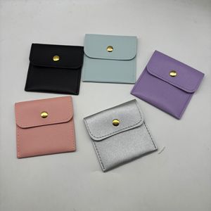 Bolsa Cosmética Personalizada al por Mayor de Cuero PU con Cordón y Logotipo Personalizado para Joyería, Gafas, Gemas y Maquillaje - Product Image 5