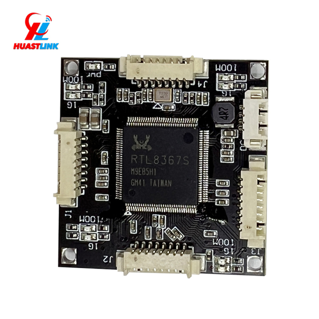 High Quality 38*38 Mini Desktop Ethernet Network Switch Module Gigabit 10/100/1000mbps 3 Port Pcba Board