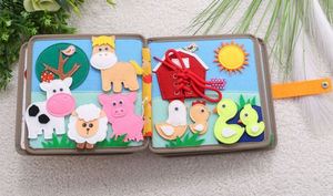 Libro Sensorial de Fieltro con Diseño de Ciervo 3D para Niños de 3 a 6 Años, Precio de Fábrica y Gran Venta - Product Image 4