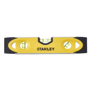Nivel de burbuja Stanley Torpedo con 3 viales para medición de precisión - Product Image 1