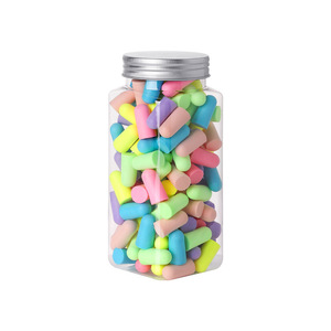 Anti Snoring Earplugs Noise Reduction Sleep Protection 24 60 120 Pieces Solid Color For General Use - Product Image 1