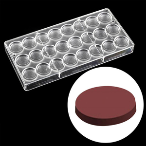 Último plano <span class=keywords><strong>24</strong></span> cavidades Oem Pe diseño personalizado DIY 3D <span class=keywords><strong>molde</strong></span> <span class=keywords><strong>de</strong></span> pastel <span class=keywords><strong>de</strong></span> plástico redondo único <span class=keywords><strong>molde</strong></span> <span class=keywords><strong>de</strong></span> <span class=keywords><strong>Chocolate</strong></span> - Product Image 1
