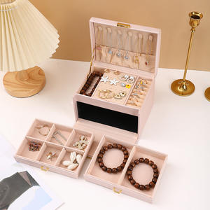 Boîte de rangement de finition de boucles d'oreilles de <span class=keywords><strong>bijoux</strong></span> de style empileur simple en gros d'usine - Product Image 5