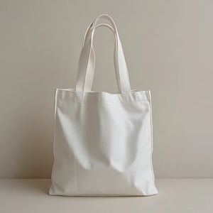 Usine en gros 12 onces couleur unie Polyester-coton toile sacs en gros 22*25 centimètres pour faire du shopping - Product Image 2