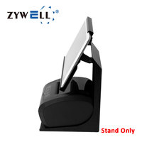 Zywell présentoir d'imprimante d'étiquettes de reçu thermique sans encre métal stable 7.9 "à 10.9" support de tampon