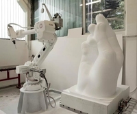 Bras de robot industriel de grande taille Bras de robot de soudage à 6 axes Machine de gravure de sculpture 3D