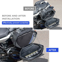 Sacoches latérales extensibles en aluminium noir pour moto Yamaha Tracer900 2020-2022 Tracer 9 GT, adaptable/mise à niveau