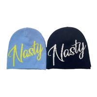 Bonnets d'hiver Designer OEM sans revers, tous motifs graphiques (carreaux/camouflage/points/nœuds), unisexe, 100% acrylique, tricot jacquard, beanies, logo personnalisé