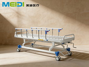 Lit d'hôpital médical <span class=keywords><strong>à</strong></span> <span class=keywords><strong>lattes</strong></span> réglables, pour soins <span class=keywords><strong>à</strong></span> domicile, certifié CE - Product Image 6