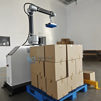 Robot intelligent de palettisation, machine d'empilage de boîtes en carton, sacs et bouteilles d'eau, système de palettisation automatique à bras robotique