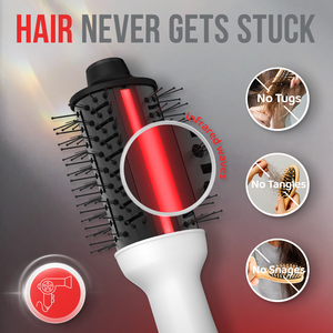 <span class=keywords><strong>Top</strong></span> vente nouveau Design 1000W sèche-cheveux séchage et coiffage <span class=keywords><strong>brosse</strong></span> à Air chaud infrarouge en une étape rencontrer lisse tous les outils de coiffure - Product Image 5