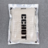 Sacs Mylar personnalisés pour vêtements imprimés, pochettes d'emballage thermoscellables en feuille d'aluminium avec fermeture éclair, anti-odeur, sacs Mylar Plug Cali