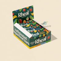 Étagères de présentation de nourriture biodégradables imprimées en couleur pour les collations, les chocolats, les biscuits, les bonbons, les aliments, les boîtes de comptoir, boîtes personnalisées