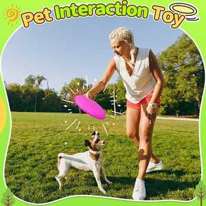 Fabrika toptan PE uçan disk dairesel disk özel Logo boş plastik Pet Golf köpek uçan daire uçan disk Frisbeed - Product Image 4