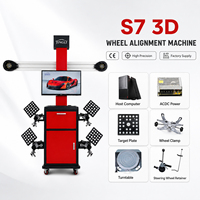 Equipo de Alineación de Ruedas 3D Automático JINGLI S7 con Certificación CE, Detección en 5 Segundos, Peso Máximo de Rueda de 30 kg, Potencia de 800 W, Pantalla LED