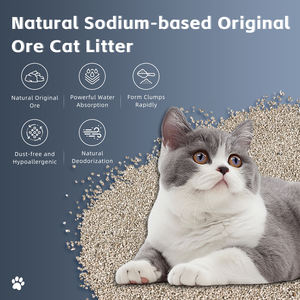 Fabbrica all'ingrosso senza polvere 5L Pet gatto lettiera di sabbia forte grumo Bentonite lettiera per gatti con l'alta qualità - Product Image 2