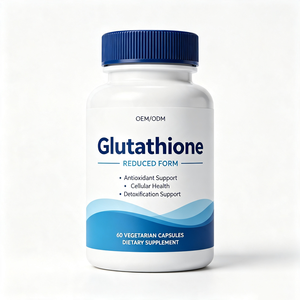 Capsules de glutathion en marque privée OEM/ODM, antioxydant naturel, blanchiment de la peau, éclaircissement, complément anti-âge - Product Image 1