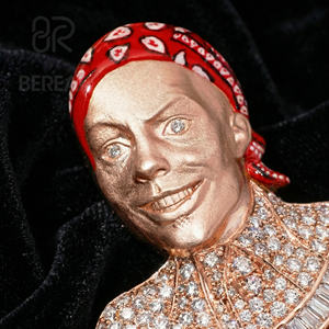 Colgante de cadena 3D con letras y diamantes VVS Moissanite que pasan la prueba del diamante, personalizado, estilo Hip Hop, con nombre de diamante de corte redondo, joyería para hombre - Product Image 2