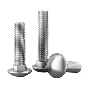 304 Stainless Steel Carriage Bolt M8 M12 Round Head Square Neck Industrial Furniture Bolt DIN603 Class 8.8 A2-70 - Product Image 2