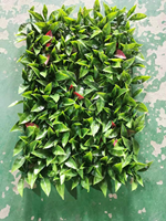 Simulation de faux plastique d'intérieur et d'extérieur de mur de gazon artificiel mur végétal de conception de mur végétal de jardin