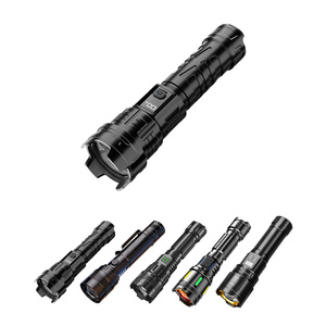 Wholesale Flashlight Rechargeable High Power Portable Laser Flashlights for Outdoor Activities