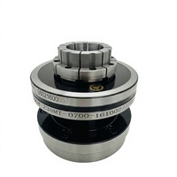 Mandril de Diafragma de Acero de Alta Precisión Serie JP |   Mandril de sujeción pasante JP6-100 para torno CNC y rectificadora