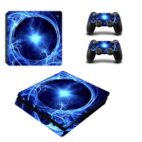 Autocollants pour Console PS4, coque de protection pour manette de jeu PS4 Slim, anti-poussière, pour Joystick PS4 Pro