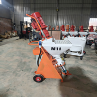 Machine de pulvérisation de plâtre et de ciment pour enduit mural, alimentation directe usine, article très demandé, 220V