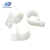 Clip de câble de type P, pince en plastique isolée, pince de câble épaisse pour la gestion des câbles