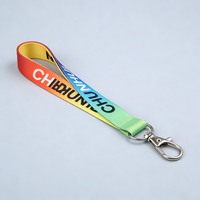 CH Wholesale Sublimation Printing Polyester Lanyards With Logo Custom Certification Keychain OEM ODM ECO Promotion Event Gifts