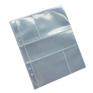 <span class=keywords><strong>Album</strong></span> Photo de poche personnalisé, Pages intérieures transparentes, manches de cartes de collection, lieur, feuilles de porte-cartes - Product Image 5