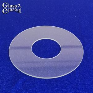 Disco de vidrio óptico transparente plano Lente de sustrato de vidrio de ventana óptica - Product Image 5