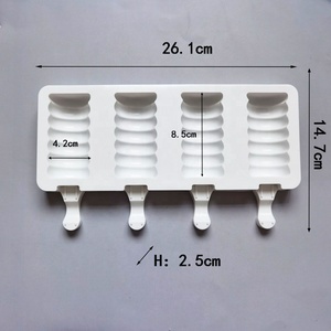 Molde de silicona para helados, molde para hacer helados caseros con forma de hilo, para postres, polos y tartas - Product Image 3