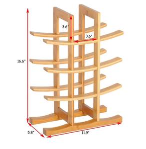 Exhibidor de Vino de Madera Creativo para Fiestas, Venta al por Mayor de Fábrica, Embalaje en Cartón - Product Image 6