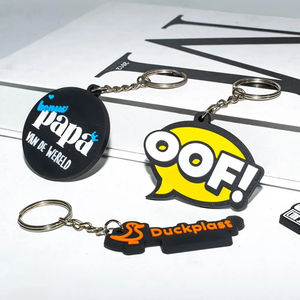 Llavero Promocional Personalizado con Logotipo de Diseñador, Llavero de Goma Suave de PVC 3D/2D - Product Image 2