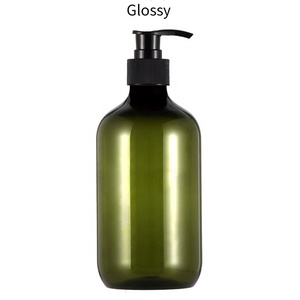 Gel douche à épaulettes rondes shampooing bouteille emballage cosmétique bouteille d'émulsion séparée distributeur de savon - Product Image 1