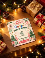 Autocollants NFC de Noël personnalisés avec logo, plaques PVC RFID NTAG213 en gros pour cadeaux d'entreprise, restaurants, cafés